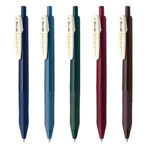 Zeba [Zeba]제브라 사라사 클립 빈티지 수성펜- 0.5mm, 레드 블랙-VRB