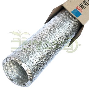 알루미늄닥트호스 75mm-10m 은박3호 알루미늄자바라 식당환풍 배기용 후렉시블닥트호스 통풍장치용호스 덕트호스 음식점환기용 자바라주름호스, 1개