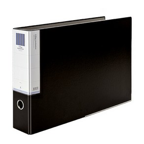 [101361]이코너웹 D링바인더(A3/7Cm/흑색/B849A-8/문화산업), 단품, B849A-8, 1