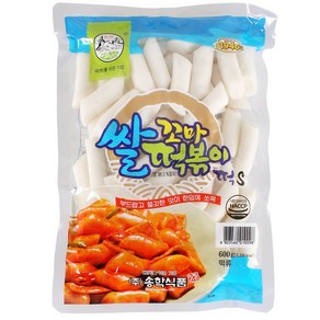 [송학식품] 꼬마 쌀떡볶이 600g _ 떡볶이 떡볶이떡, 1개