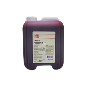 베스트쿡 떡볶이소스10kg 1개, 10kg