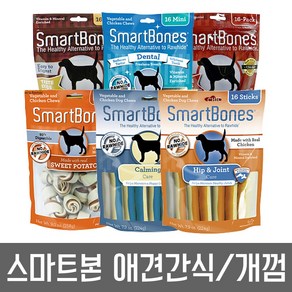 스마트본 스마트스틱 간식 16P, 1개, 스마트본 덴탈 미니 16개입