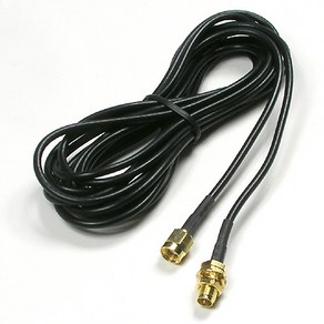 Coms RP-SMA 안테나 연장 케이블 (SMA-3M), 본상품선택, 1개, 1개