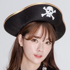 파티쇼 해적 댄디 모자 대 할로윈 파티 소품 해적 놀이 분장 공연 의상, 단품