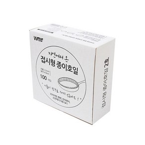 이홈베이킹 자연에서온접시형종이호일16cm - 100매, 1세트