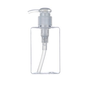 [묶음 1-10개] [허브스프레이] 친환경 PETG 사각 디스펜서 100ml 150ml 250ml 280ml 샴푸 물비누 용기 허브스프레이공병, 1개, 150ml투명