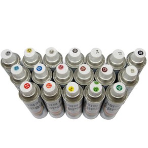 [동화오피스] 락카스프레이 18색상 / 투명 금색 칼라 스프레이페인트, 연청(하늘), 1개, 420ml