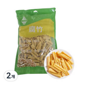 혜성식품 자른 건푸주 대용량 푸주 두부피, 1kg, 2개