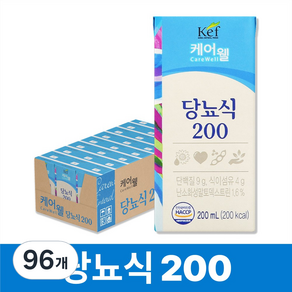 케어웰 당뇨식 200, 200ml, 96개