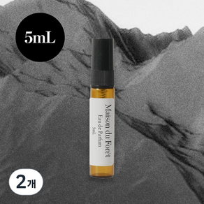 메종듀포레 블랑쉬 향 니치향수 오 드 퍼퓸, 2개, 5ml