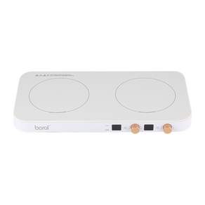 2구 인덕션 전기레인지 프리스탠딩 듀얼 플레이트