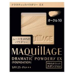 MAQuillAGE 마끼아쥬 드라마틱 파우더리 EX 파운데이션 리필 9.3g, 1개
