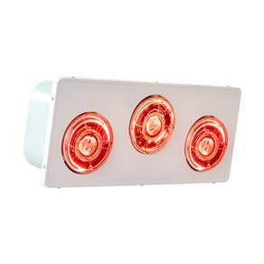 국산 욕실 난방기 화장실 온열기 욕실히터 난로 순간 발열 방수, 3구, 적색(원적외선)