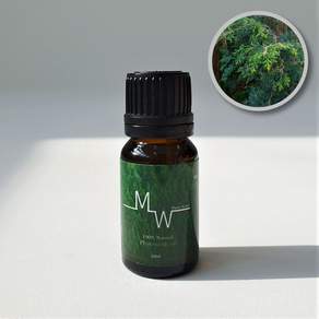 모어우드 피톤치드 아로마 에센셜 오일 잎 편백오일, 10ml, 1개