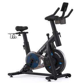 메라치 S26 블루투스 수동 마그네틱 실내 사이클 + 덤벨 거치대, 블랙, MR-S26B2-US