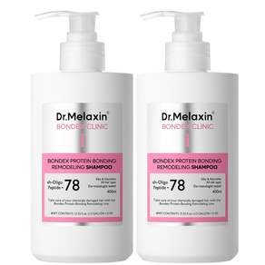 닥터 멜락신 본덱스 단백질 결합 리모델링 샴푸, 2개, 400ml