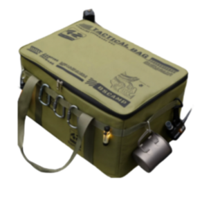 비에스 캠핑 멀티 대용량 캠핑가방 42L, 1개, 1단, 그린