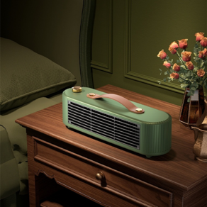 PYHO가정용 온풍기 미니전기온풍 캠핑용온풍기NFJB3, 그린Green-FS007