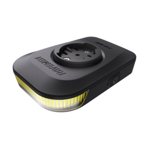 RAVEMEN FR300 자전거 라이트 전조등 Garmin/iGPSPORT/COOSPO 자전거 GPS/속도계와 함께 사용 가능 USB충전식 경광등 300루멘 레이브맨, 1개, 블랙