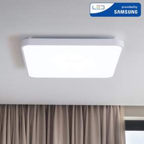 슬림형 LED 방등 60W 루인드 AS 1년 삼성칩 플리커프리, 1