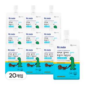 닥터뉴토 강아지 유산균 장건강 우유 (조구만 에디션 / 프리바이오틱스 펫밀크), 20개, 70ml, 장&면역력