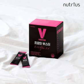 뉴트리어스 단백질 보충제 프로틴 부스터 EAAlpha 3.6 210g(7gX30포), 30개, 7g
