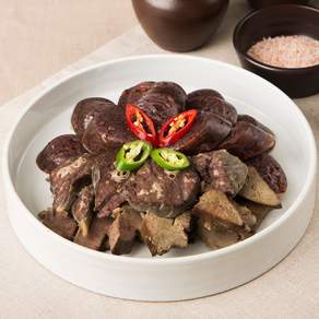 [4+1/6+2 이벤트] 고순대 BEST 10종 찰순대 토종순대 간 허파 염통 오소리감투 돼지내장, 01.찰순대 400g/냉장, 1g, 1개