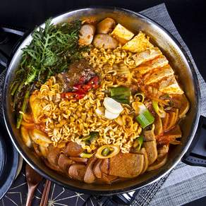 꿍스 프리미엄 햄폭탄 부대찌개, 865g, 1개