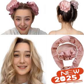 헤헤롤 긴머리 셀프 웨이브 수면 헤어롤 셋팅펌 셀프파마 파마롤 구르프, 2세트, 블랙