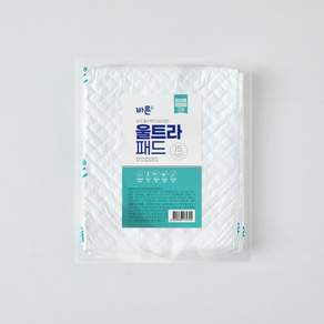 [샘플팩] 바른 울트라패드 대형 화이트, 2개, 1개입
