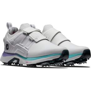 풋조이 여성 하이퍼플렉스 보아 골프화 - 98170 화이트 퍼플