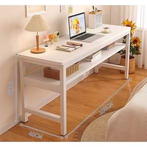 사무용책상 컴퓨터 책상 800/1000/1200/1400MM B950-10122, 화이트