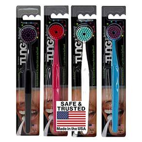 Tung Brush 텅브러쉬 혀클리너 +보관캡 입냄새 백태 설태제거, 1개, 20g