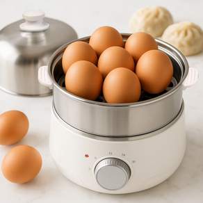 올디렉 스텐 2단 계란찜기 타이머