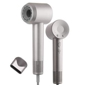 BaoTai 헤어 드라이기 음이온 고속 BLDC 모터 1500W 휴대용 드라이어, 별빛