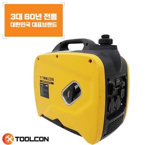 툴콘 2KW 인버터 저소음 캠핑용 푸드트럭 발전기 TE-2000K, 1개