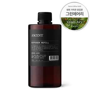 에이센트 대용량 디퓨저 리필 500ml 단품, 그린에어리, 1개