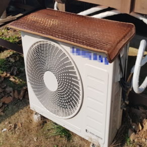 1+1 태화론 국산 에어컨실외기 절전커버 에어컨실외기덮개 특허등록제품, 절전커버 2개