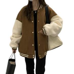 투니스 여성 가을 개성있고 멋있는 야구점퍼