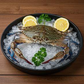 꽃보다꽃게 국내산 활 숫 꽃게, 1개, 1kg