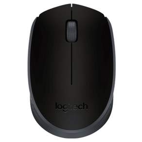 로지텍 M170 무선 마우스, 로지텍 무선 마우스 노트북 태블릿 사무용 M220 사일, 블랙