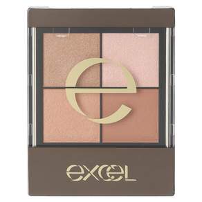 엑셀 excel 리얼 클로즈 아이섀도 팔레트 3.5g, CX01 태슬 뮬, 1개