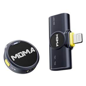 MOMA 라크 믹스 원온원 핀 마이크 라이트닝 버전 블랙