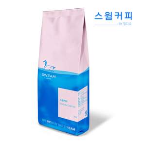 스윔커피 크릭 블렌드 원두커피 (고소한 맛), 1개, 1kg, 홀빈(분쇄안함)