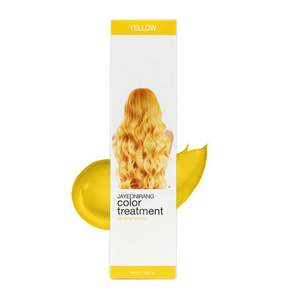 자연이랑 컬러 트리트먼트 60ml 15종 컬러별로 골라담기 (모발 손상없는 간편한 컬러 체인지), 옐로우(Yellow), 4개