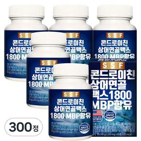 순수식품 콘드로이친 상어연골 맥스 MBP함유, 5개, 60정