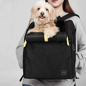 강아지 이동가방 스킨십 캐리어 애견 밀착형 이동가방 통기성 좋은 반려견 가방, 1개, 네이비