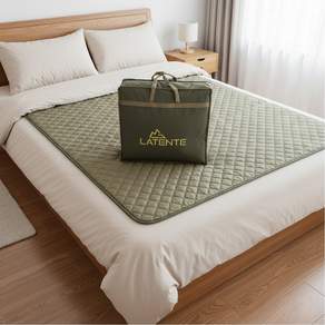 라텐트 프리미엄 캠핑전기매트 가정용 여행용 카본매트 캠핑용 탄소매트 캠핑전기장판, 싱글(100cm X 180cm)