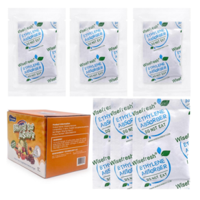 와이즈소어번트 신선도유지제 과일 야채 에틸렌 가스 제거제 흡수제 WISESORBENT161, 30개, 5g