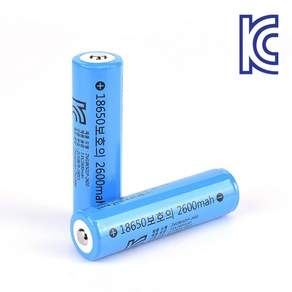 치프몰 KC인증 18650 보호회로 리튬이온 배터리 2600mAh 충전지, 1개입, 1개